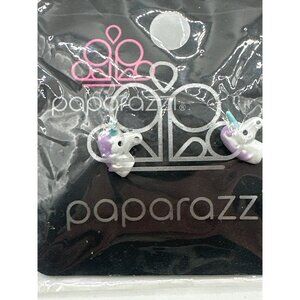 Unicorn-Themed Paparazzi Stud Earrings For Ages 14+